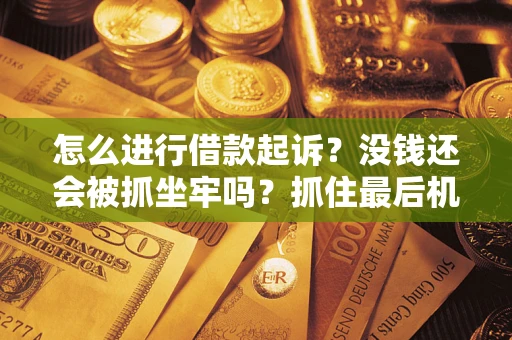 武汉怎么进行借款起诉？没钱还会被抓坐牢吗？抓住最后机会！