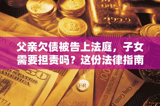 武汉父亲欠债被告上法庭，子女需要担责吗？这份法律指南必须看完