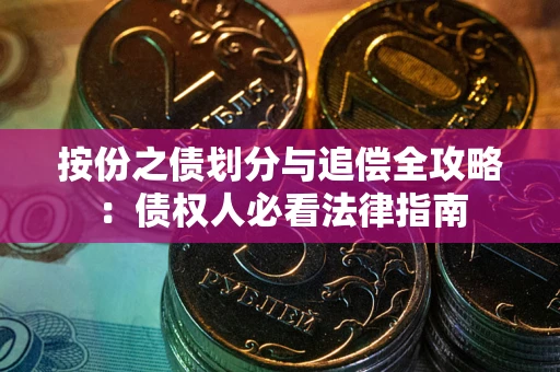 武汉按份之债划分与追偿全攻略：债权人必看法律指南
