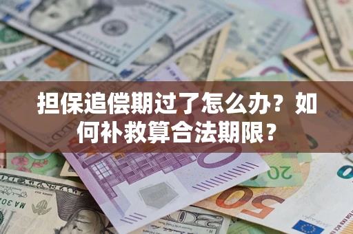 武汉担保追偿期过了怎么办？如何补救算合法期限？