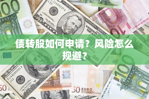 武汉债转股如何申请？风险怎么规避？