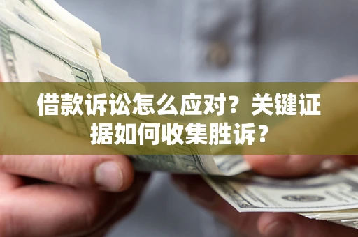 武汉借款诉讼怎么应对？关键证据如何收集胜诉？